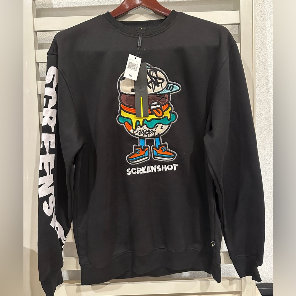SCREENSHOT-H11064 Mens Urban Hip Hop‎ Premium Fleece  - Pullover Streetwear